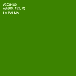 #3C8400 - La Palma Color Image